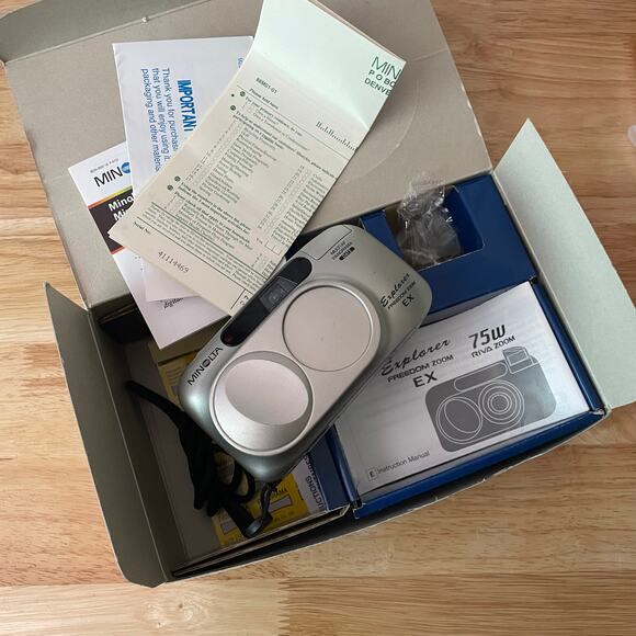 Minolta Freedom Zoom Explorer EX TESTED & DEVELOPED Film Camera - Picture 7 of 8